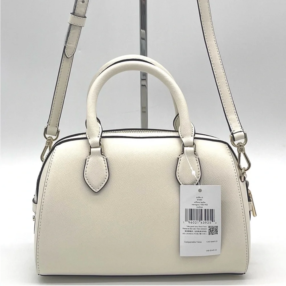 Kate Spade Madison Duffle Satchel Crossbody Bag